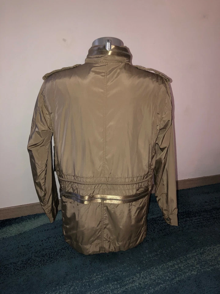 Bonita Chaqueta Safari de Nylon Marrón Glacé MARC JACOBS Talla S Nueva Foto 3 de 4