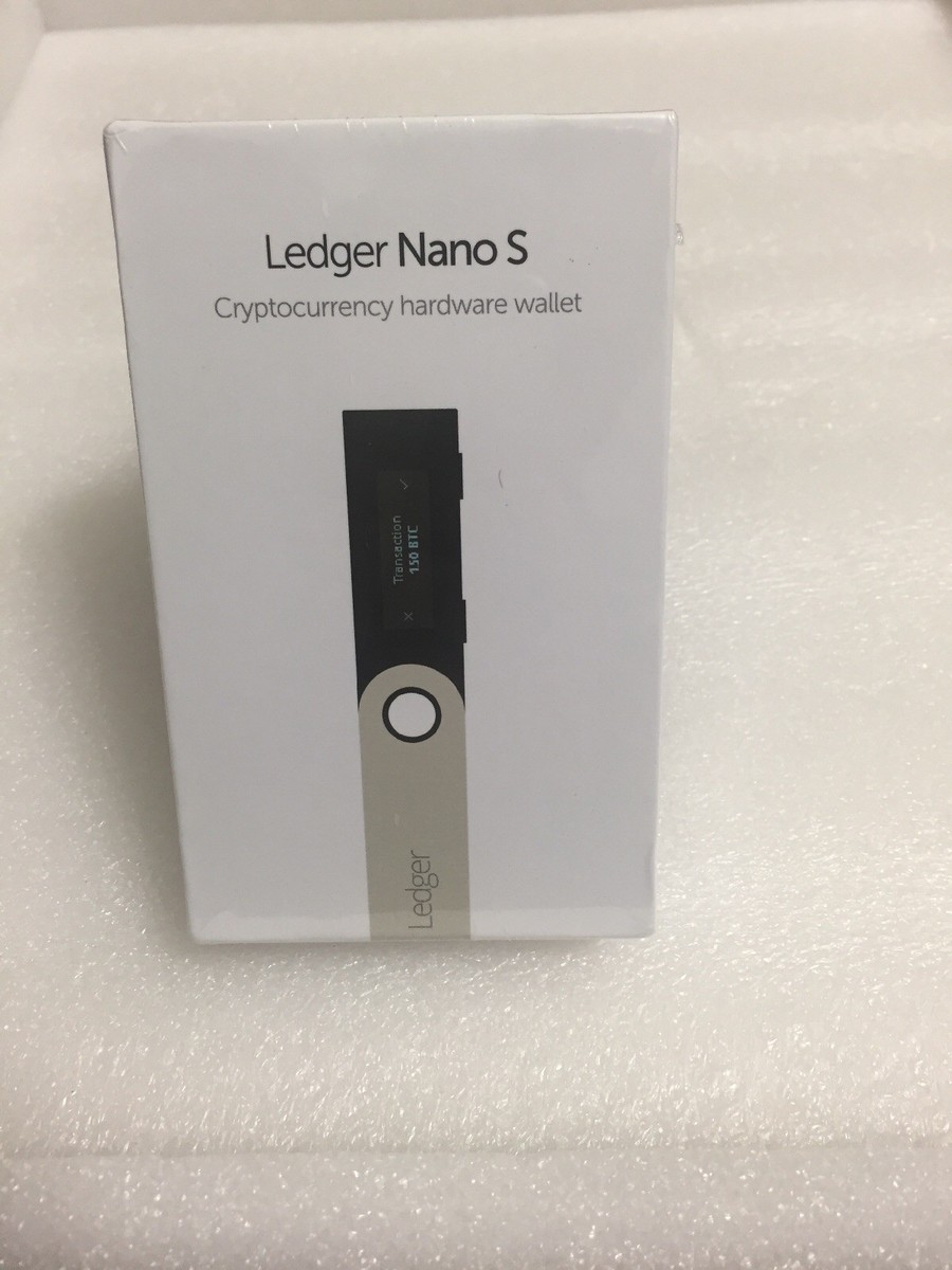 NEW Ledger Nano S Bitcoin Ethereum Ripple Crypto Wallet Authorized Reseller  | eBay