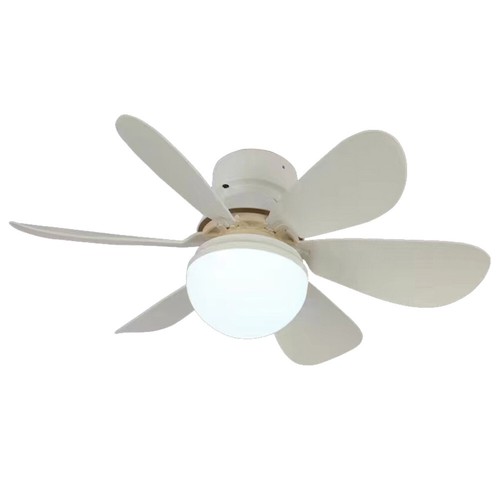 Socket Fan with Light Low Profile Ceiling Fan 3 Color Dimmable Small Ceiling Fan - Picture 13 of 33