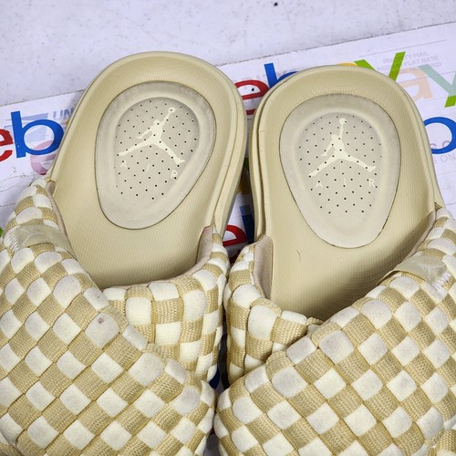 Jordan Sophia Slide Sandals Team Gold/Alabaster White Womens Size 10 DO8863-701 - Picture 5 of 16
