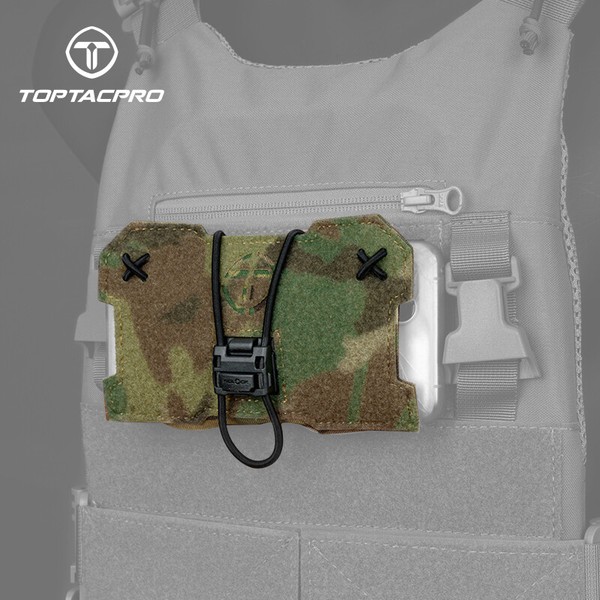TOPTACPRO Táctico General Teléfono Administración Bolsa Trabajo Panel Frontal Teléfono Móvil Equipo