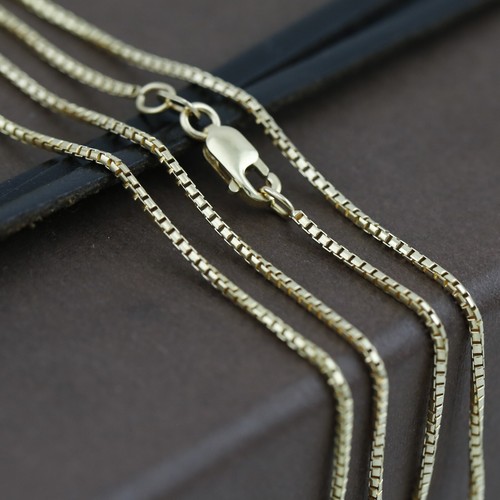 Genuine 9CT Solid Yellow Gold Chain 42cm Italy Made - 第 1/7 張圖片