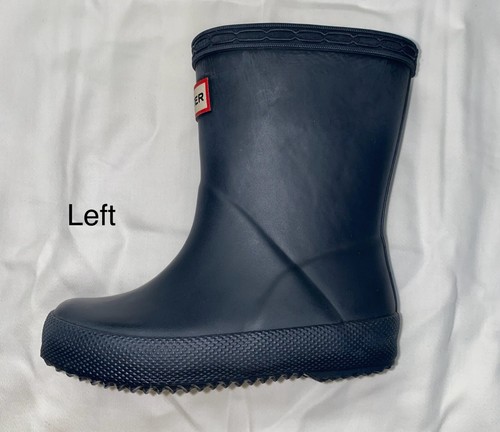 Hunter Kid's First Classic Rain Boot Matte Navy Blue US 6/7 - Picture 10 of 15