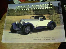 Antique Automobile July-Aug 1982, Elcar's Mighty One-Forty, German streamline ca