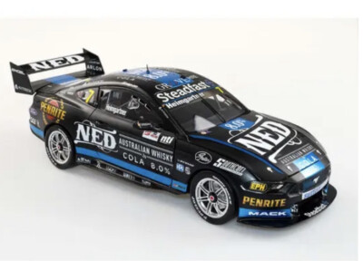 1:43 FORD MUSTANG V8 SUPERCAR #7 ANDRE HEIMGARTNER 2021 NTI TOWNSVILLE 500
