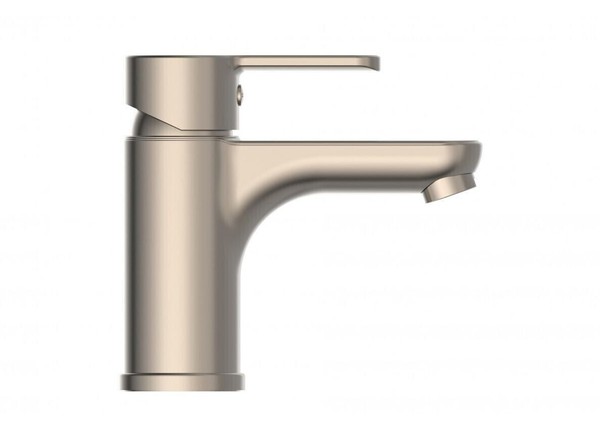Wasserhahn Bad Waschtischarmatur Einhandmischer Waschbecken Edelstahloptik-image