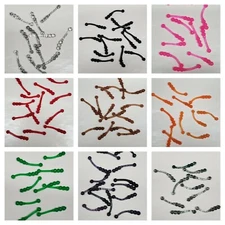 2" Crappie Cyclops Worms 25 Per Pack Nimrod's Tackle U Pick Color Made in USA