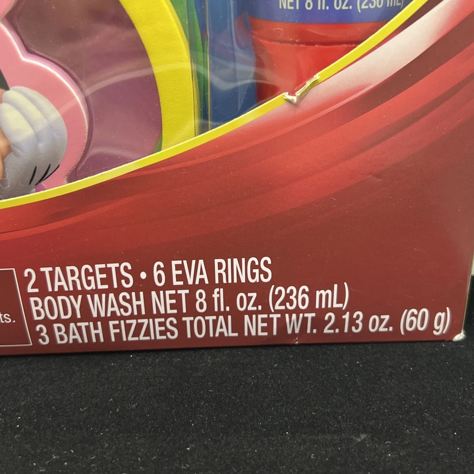 Mickey Mouse Bath Time Ring Toss Game and Body Wash Set Disney Junior - Image 2 of 4