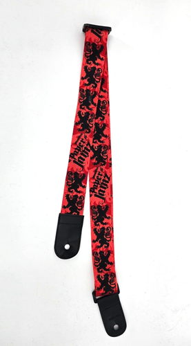 Paper Jamz Guitar 6288 Pro Series Camo Working FUN Red Black Strap - Picture 2 of 9