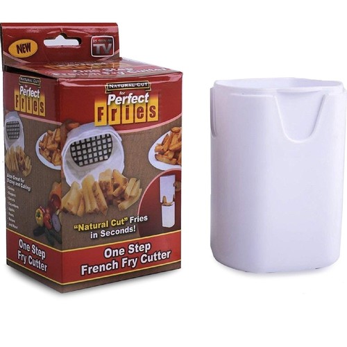 Taglia Affetta Patate per Patatine Fritte Stick Bastoncini Manuale Trita Verdure - Foto 6 di 7