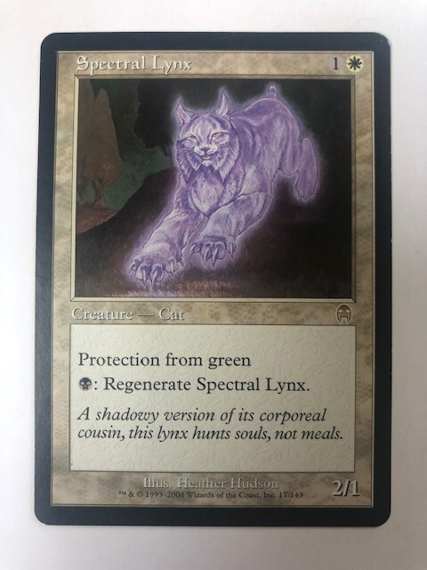 Spectral Lynx LP Condition Apocalypse Magic Cards, COMBINED SHIPPING