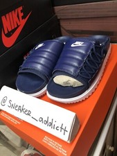 Nike Asuna Crater Slides Navy Blue 