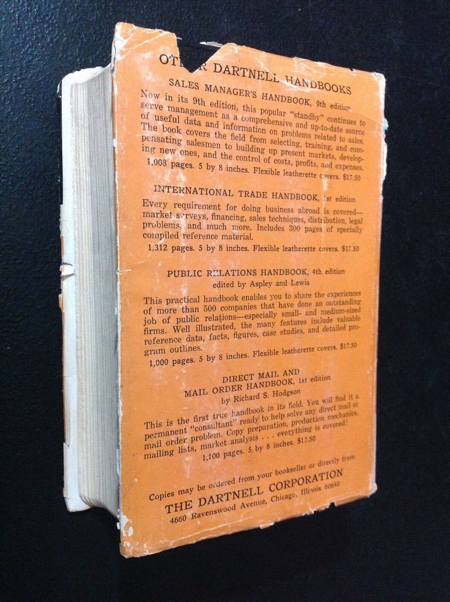 Office Manager&rsquo;s Handbook, Aspley 1964 HC/DJ (Dartnell) 3rd 