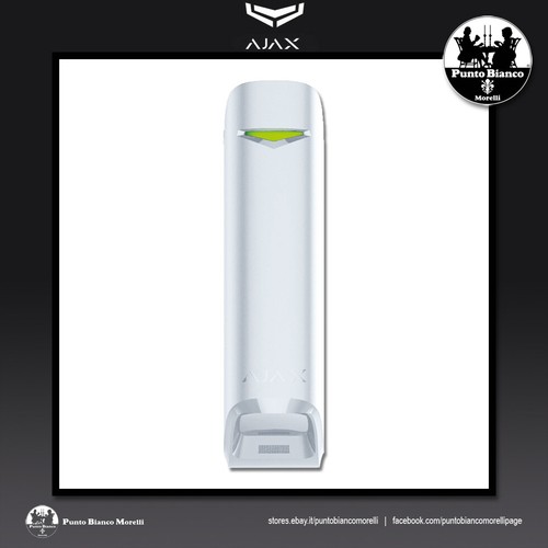 AJAX SYSTEM | MOTIONPROTECT CURTAIN Kabelloser Bewegungsmelder für den Innenbereich - Bild 7 von 12