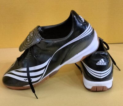 Vintage 2007 Adidas +F10 soccer shoes with tongue flap 8.5 COOL