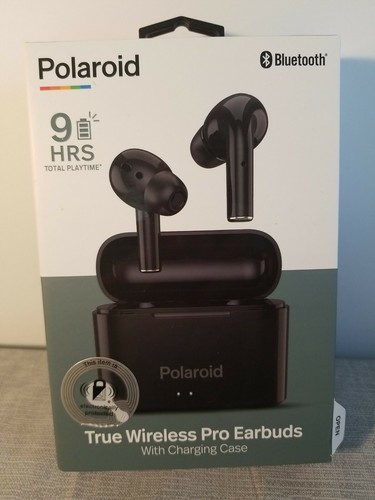 Polaroid Black True wireless Pro 