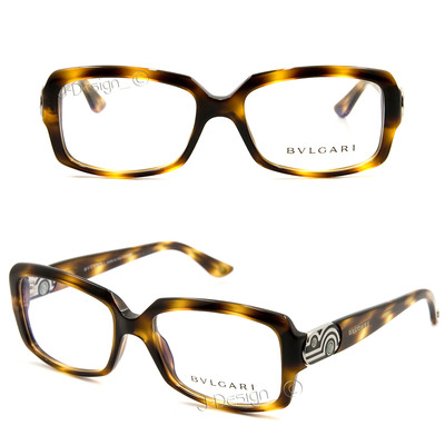 BVLGARI 4033-B 502 Tortoise size 52/16/135 Eyeglasses Made
