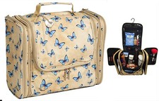 Extra Large Capacity Bathroom Organizer Pattern: Butterflies by Palcovi