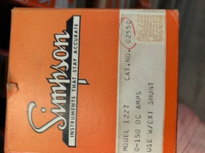 #ad 02550 SIMPSON $125.00