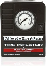 Antigravity Batteries Mini Tire Inflator for use with Motorcycles, ATV, UTV, Bik