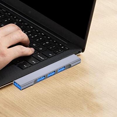 USB-, Multi-Port-Laptop-Dock, Laptop-Dockingstation, Mini-USB-Splitter 1 , USB