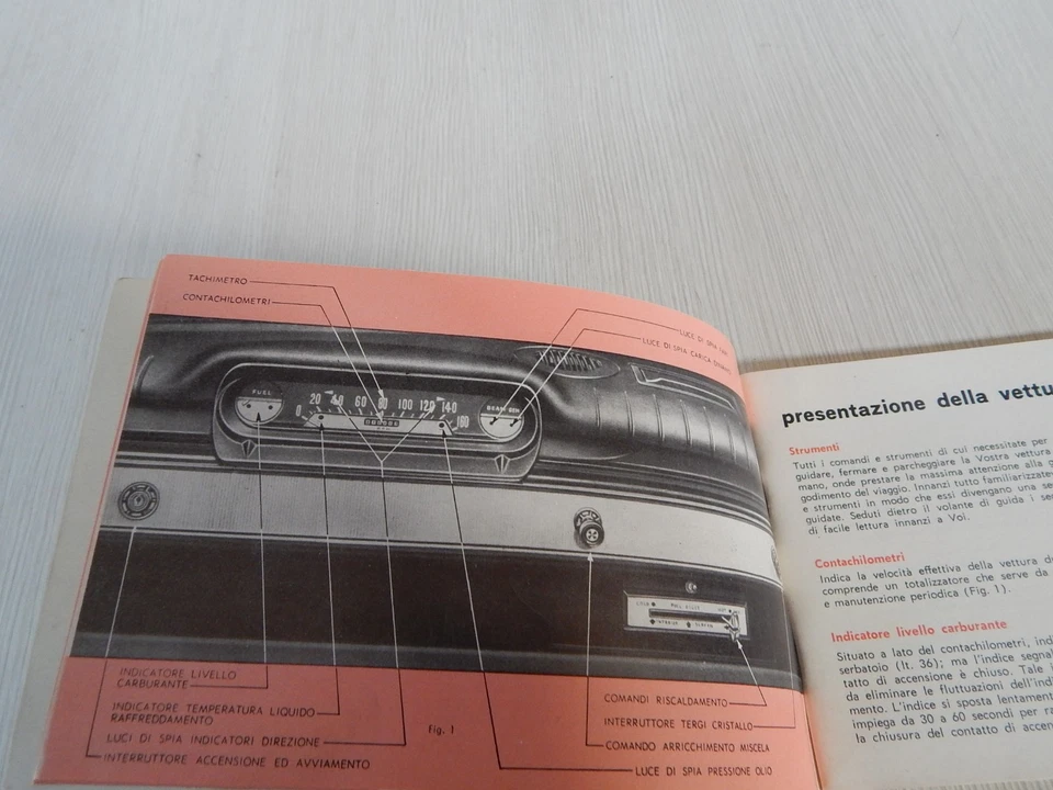 FORD CONSUL CORTINA LIBRETTO USO E MANUTENZIONE MANUALE IN ITALIANO MANUAL - Immagine 3 di 4