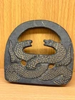 Wonderful Ancient near eastern stone weight with snake imageswork
