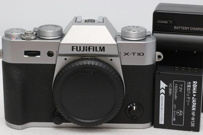 Fujifilm X Series X-T10 16.3MP Digital Camera - Silver (Body Only 