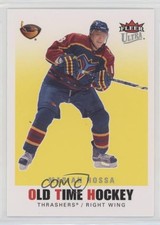 2007-08 Fleer Ultra Old Time Hockey Marian Hossa #OT29 HOF x1f