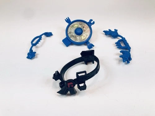 Vintage 1989 TMNT Wacky Action Breakfightin Raphael Complete Set Accessories Lot