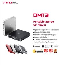 FiiO DM13 Multifunctional Portable Stereo CD Player with Long-Lasting Battery, S