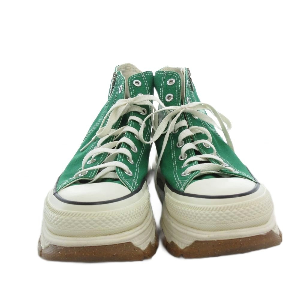 Converse ALL STAR Trekwave Z HI Sneakers Green Size 29 Used thumbnail 4