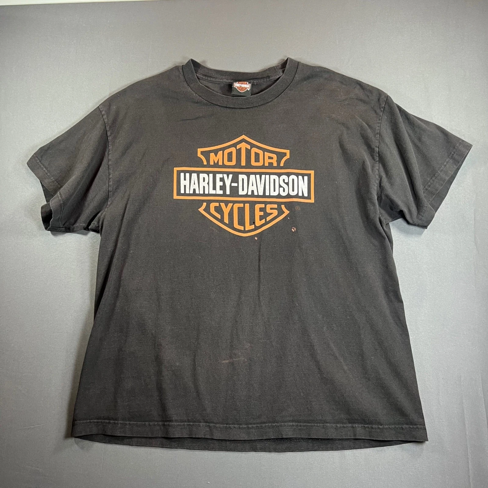 Harley Davidson Fresno California Grizzly Bear TShirt Mens XL Black 2022 Graphic