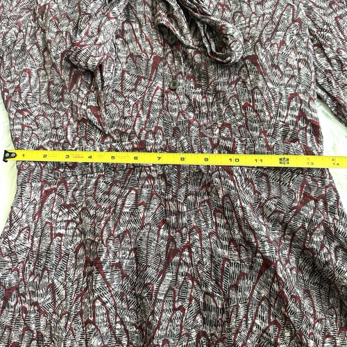 Rebecca Minkoff Silk Dress, Long sleeve, tie neck - Picture 11 of 18