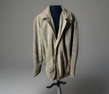 J.Crew Mens Leather Jacket L Preppy Outdoor Quilted Fall Coat Hiking