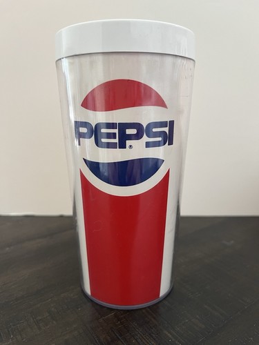 Vintage Pepsi Cola Thermo Serv Kunststoff Thermo Becher Tasse Made in USA - Bild 4 von 6