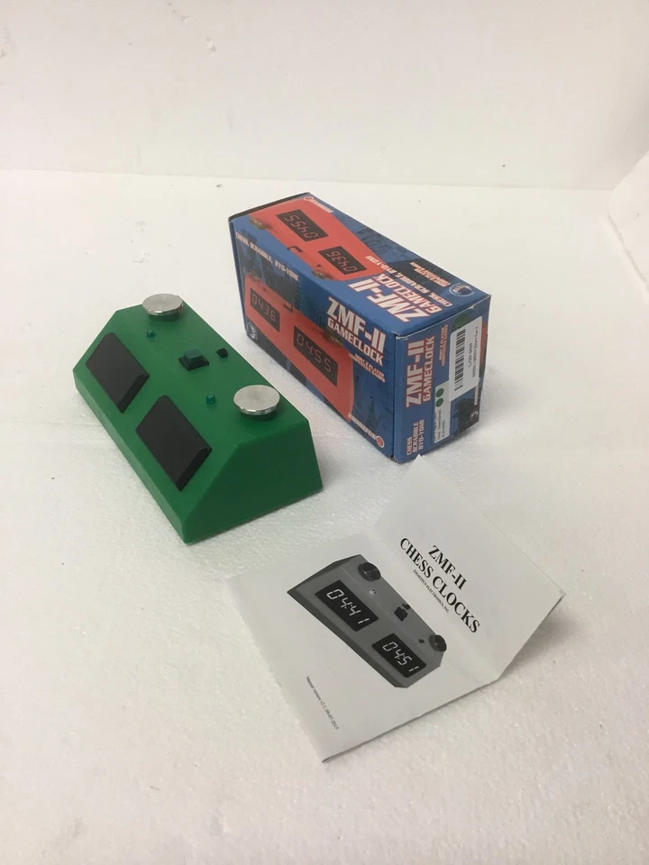 NEW Zmart Fun ZMF-II Digital Game Clock Chess, Scrabble Byo-Yomi Timer FREE SHIP - Image 2 of 4