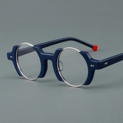Acetate Reading Glasses Men Women Readers Retro Eyeglass frames 44 25 148mm