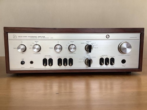 LUXMAN SQ-507X Solid State Integrated Amplifier Tested Japan FedEx GS03 11.5