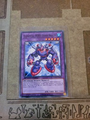 YUGIOH ELEMENTAL HERO STEAM HEALER SGX1-ENA24 COMMON 1ST ED NM SPEED DUEL 