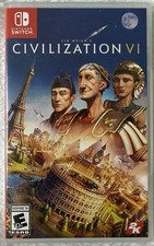 Sid Meier's Civilization VI Nintendo Switch Strategy 2K Manual Included