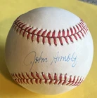 John Smoltz Autographed Rawlings Baseball Atlanta Braves HOF