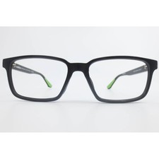 Ironman Foster Grant DG1124 IM2013 BLK/CIT Black Green Rectangular Frames +1.75