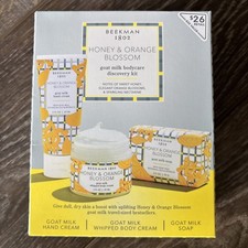 Beekman 1802 Honey  Orange Blossom Bodycare Set