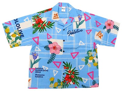 Aloha Shirt Snubbull Hololive SUPER EXPO 2024 74cm