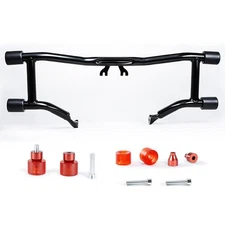 Front Engine Guard Crash Bar For Harley Touring Road Street Gilde 2014-2025