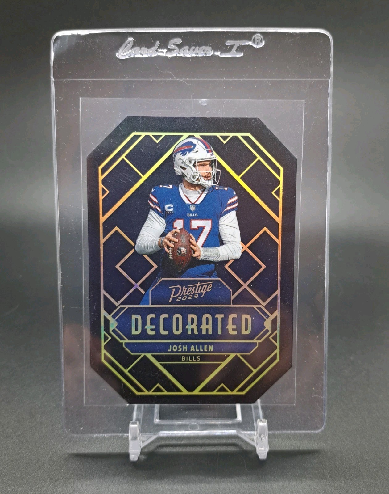Josh Allen 2023 Panini Prestige Decorated #D-3 Bills SSP CASE HIT