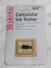 NUKOTE Calculator Ink Roller Replacement Black NR-40 Still In Package