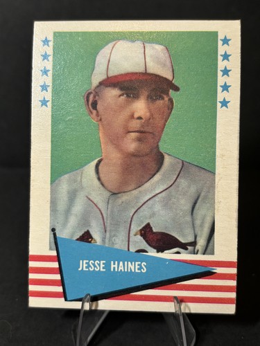Jesse Haines #40 1961 Fleer card