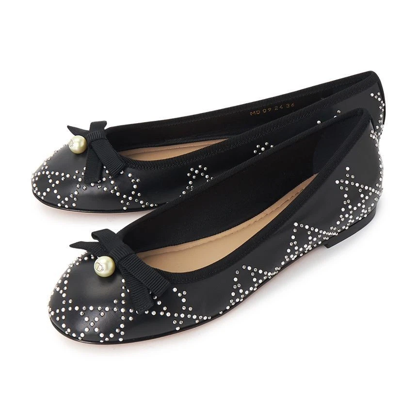 Chaussures plates ballerines Dior KCB974CGP 900 124360375